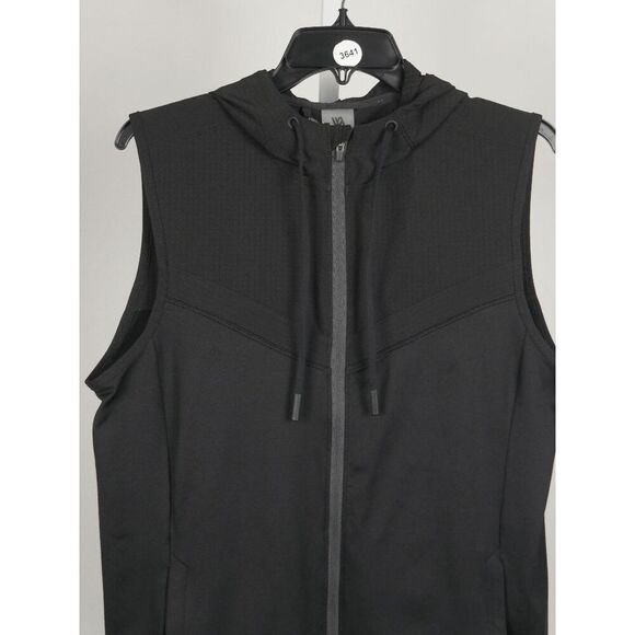 VRST Men's Full Zip Golf Vest Quick-dry Anti-odor Pure Black Small - Picture 4 of 9